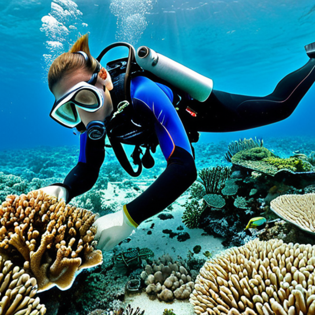 **
"Coral restoration project in the Maldives. Coral fragments growing in a nursery, vibrant marine life around, divers planting corals on a reef, clear turquoise water. Safe for work, appropriate content, fully clothed divers, perfect anatomy, natural proportions, professional underwater photography, high quality."
**