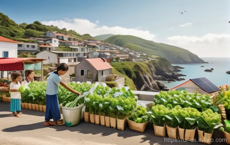 해수면 상승 대응을 위한 정책 개선 사항 - **Prompt:** A modern and technologically advanced depiction of a smart coastal defense system. In th...
